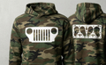 3b Camo Hoodie