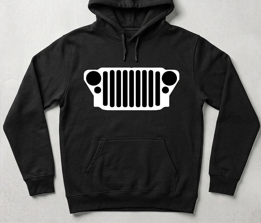Classic 9 slot mb grill hoodie