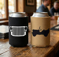9 slot classic dual sided coozie